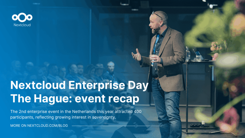 Nextcloud Enterprise Day The Hague event recap