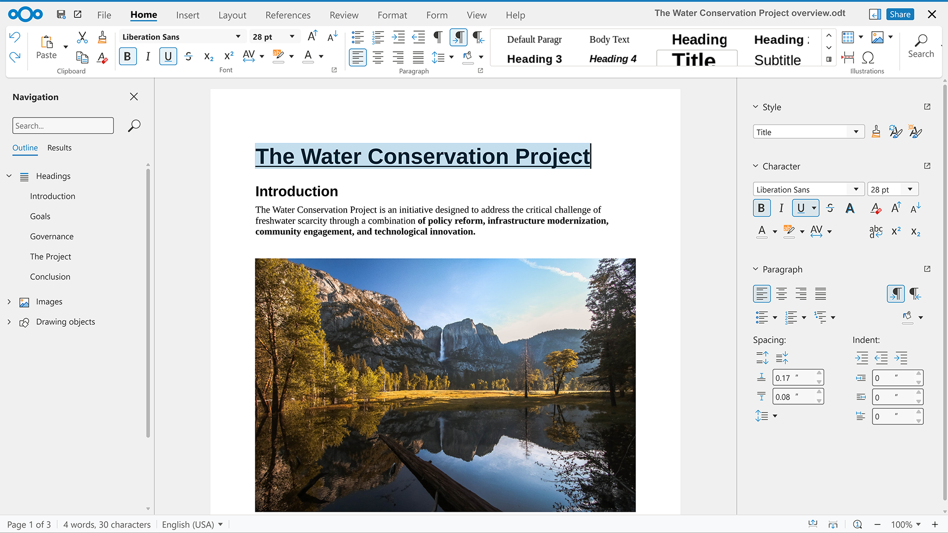 Nextcloud Hub 25 Autumn Office Writer colors