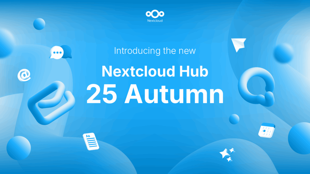 Nextcloud Hub 25 Autumn blog featured image